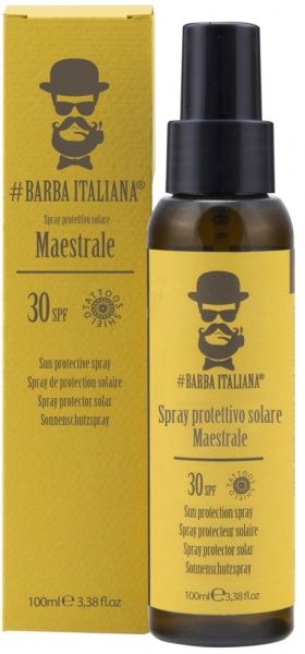 Спрей солнцезащитный Barba Italiana MAESTRALE SPF 30 100 мл