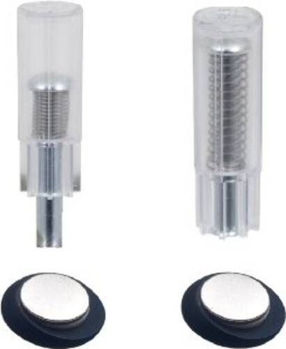 Стопор скрытый RDA Modello2 VITRUM SPACE магнитный матовый черный