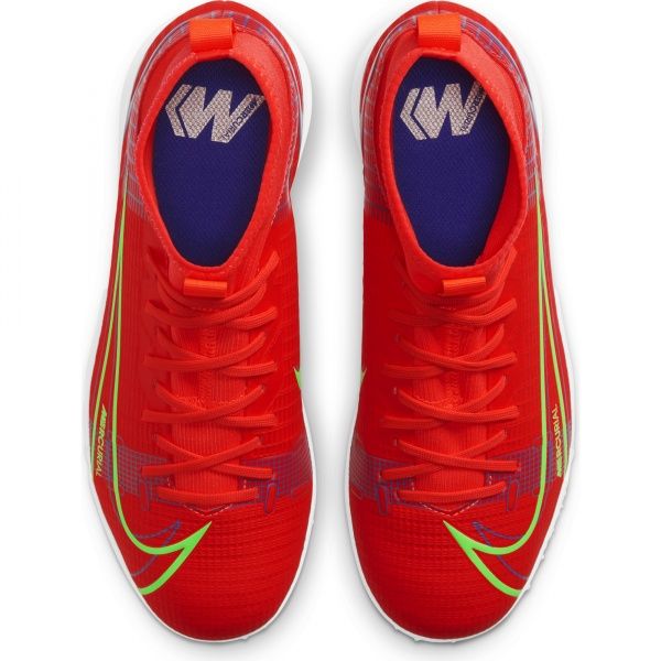 Cороконіжки Nike Mercurial Superfly 8Academy TF CV0789-600 р. US 2,5Y червоний