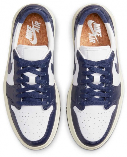 Кроссовки Jordan AIR JORDAN 1 ELEVATE LOW DH7004-141 р.38,5 бело-синий