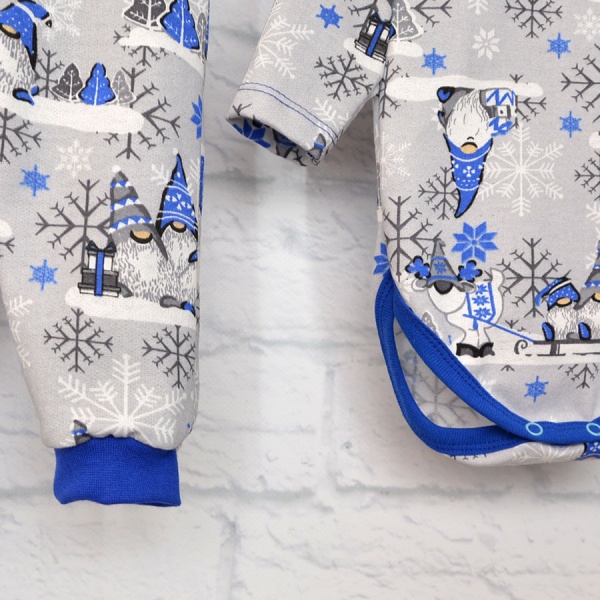 Комплект Blanka Гномы серый р.74 12841 