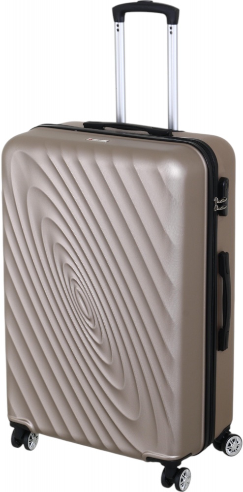 Чемодан Compass №LS080609 L 101 л капучино 70x50x29 см