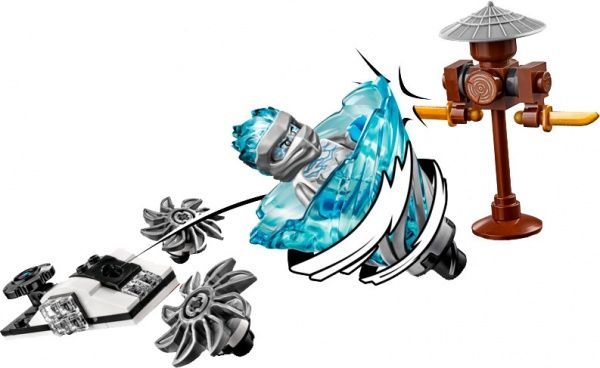 Конструктор LEGO Ninjago Удар спин-джитсу – Зейн 70683