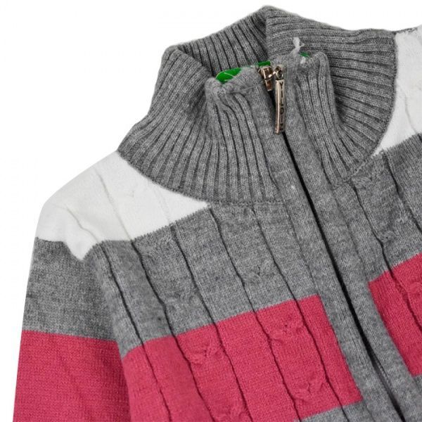 Кофта на пуговицах р.152 разноцветный 2065 