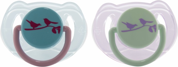 Набор пустышек Philips Avent Животный мир 2 шт SCF172/22 pink/blue