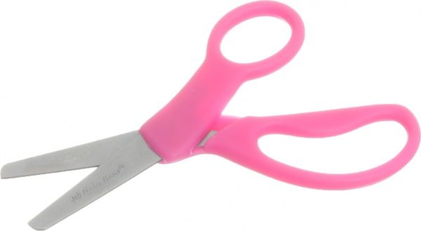 Ножницы детские 15 см розовые Nota Bene