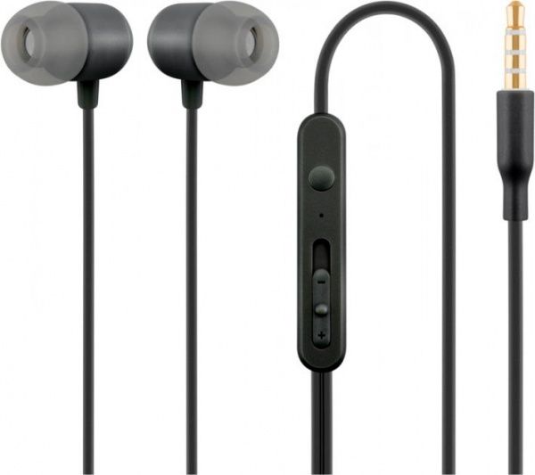 Наушники Acme HE21 Earphones With Mic black 
