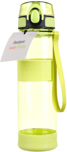 Пляшка для води Tourist 450 мл світло-зелена Flamberg Smart Kitchen