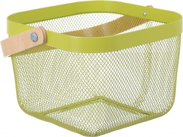 Кошик з ручками металевий Union UH-0828-GREEN зелений 175x250x240 мм