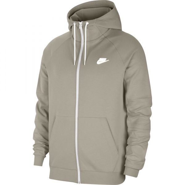 Джемпер Nike M NSW MODERN HOODIE FZ FLC CU4455-230 р. M бежевый
