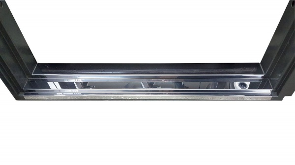 Двері вхідні Булат Сек'юриті 517 дуб немо карбон / дуб немо срібний 2050x950 мм ліві