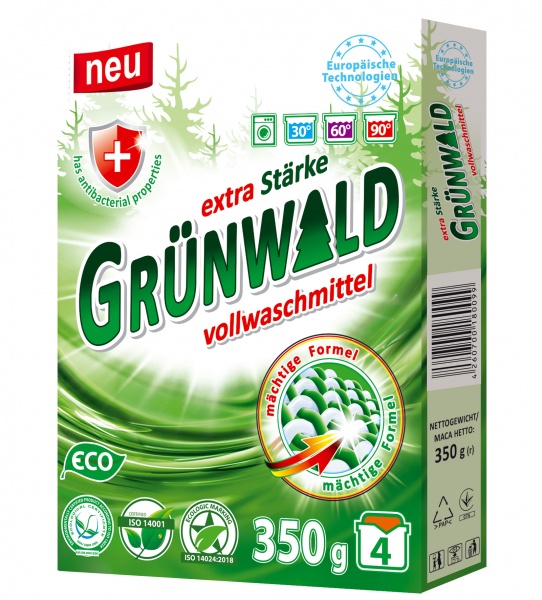 Порошок для ручной стирки Grunwald Горная свежесть 0,35 кг 