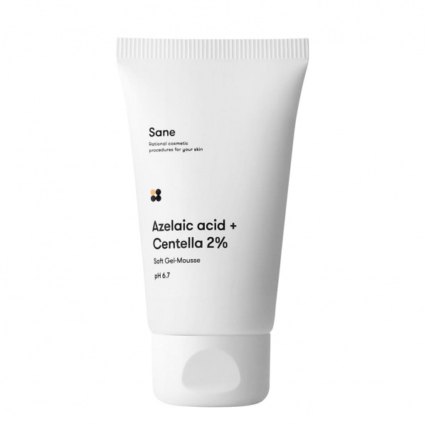 Гель-мус Sane для обличчя очищувальний 40 мл