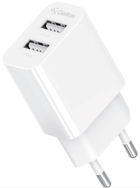 Сетевое зарядное устройство Gelius Simple GP-HC059 (2 USB)