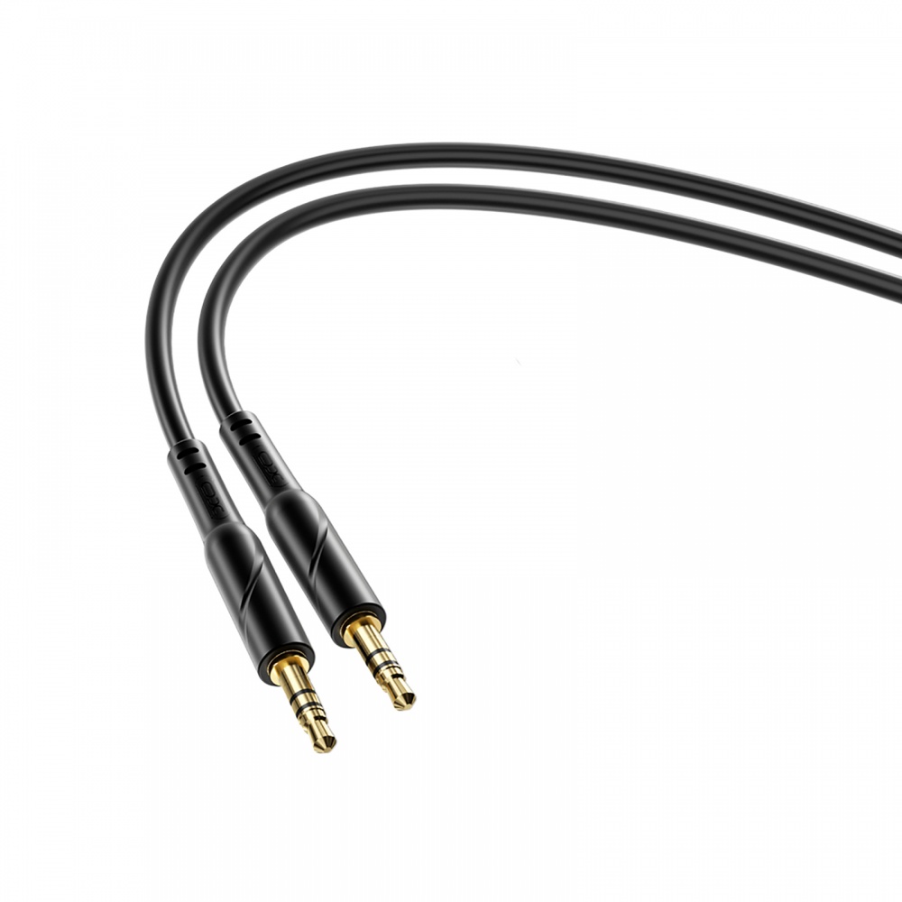 Кабель Xo NB-R271 AUX 3.5 мм - AUX 3.5 мм 1 м black (NB-R271.black)