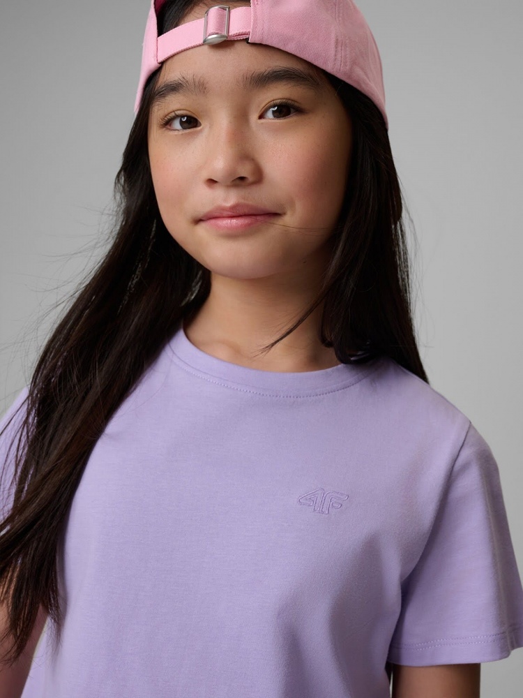 Футболка 4F TSHIRT F3003 4FJWSS26TTSHF3003-51S р.146 фіолетовий