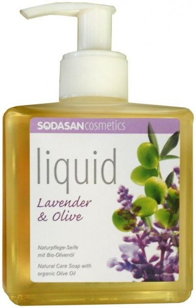 Мыло органическое Sodasan Лаванда и Оливы 300 мл