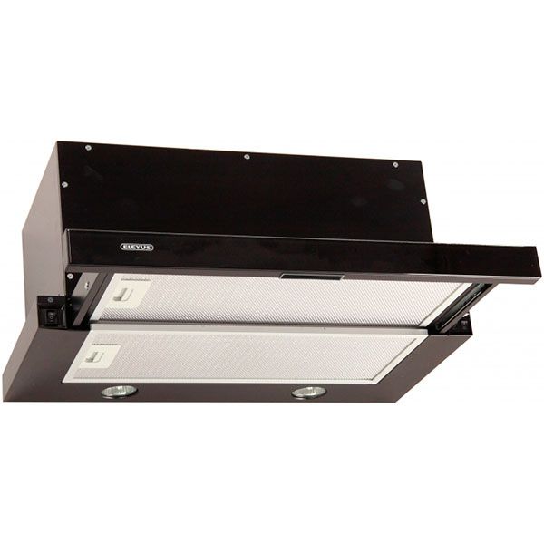 Витяжка Eleyus Taifun 1000 BL+G black 60 см