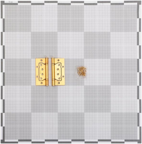 Петля евро  BRUNO 36248 Eurocento 100x2.2 мм полированная латунь 2 шт