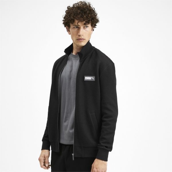 Джемпер Puma Fusion Jacket 58016801 р. XL чорний