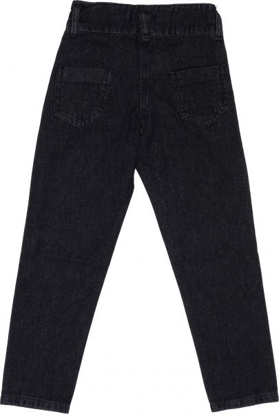 Джинсы Beren Style для девочек 6168 р.152 черный меланж 