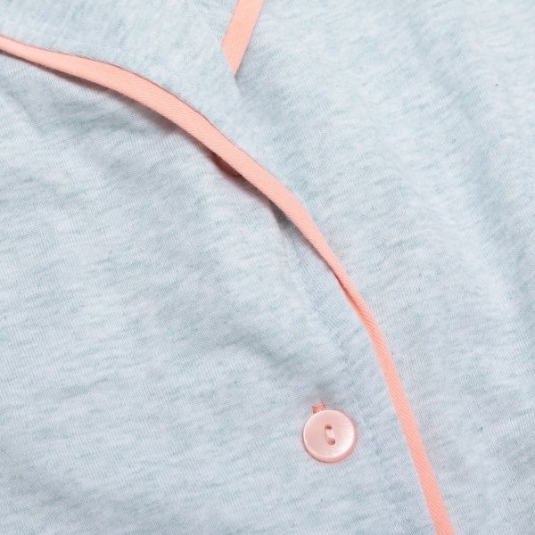 Комплект женский Nika Isik 19013 р. M серый с оранжевым 