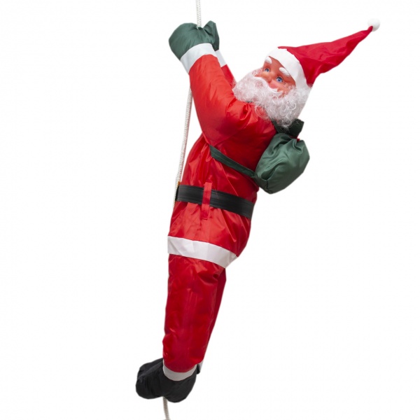 Декоративна новорічна фігура Девілон Дід Мороз 810023 90 см 