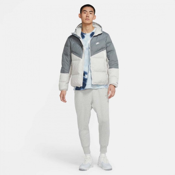 Куртка Nike M NSW SF WINDRUNNER HD JKT DD6795-077 р.2XL світло-сірий