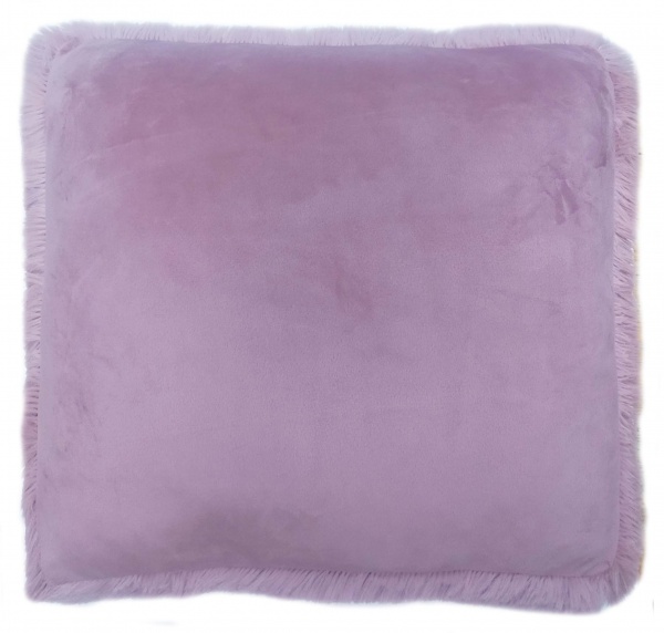 Подушка декоративна Пудра 40x40 см фіолетовий Анна 