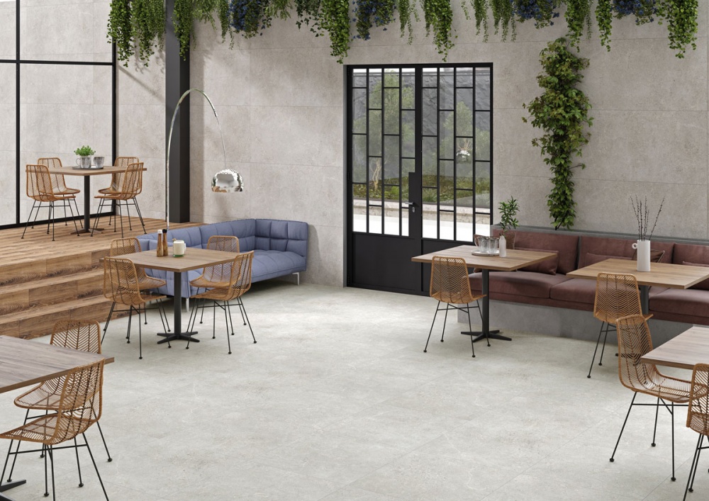 Плитка Cersanit Kaspio light grey matt 59,8x59,8 см