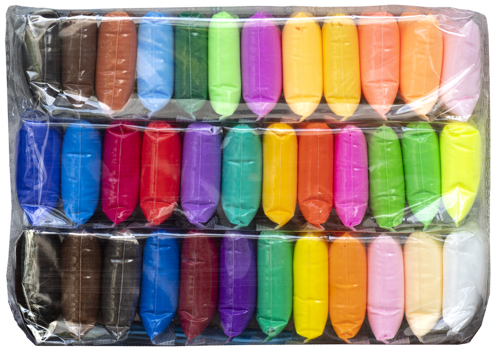 Пластилін легкий повітряний + 3 стеки 6-422 Барвінок