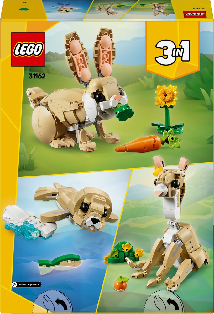 Конструктор LEGO Creator Волшебный кролик 31162