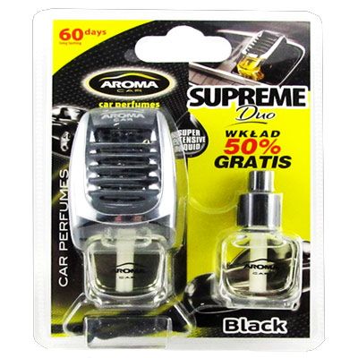 Ароматизатор Sapfire Aroma Car Supreme Duo Black 922592 8 мл