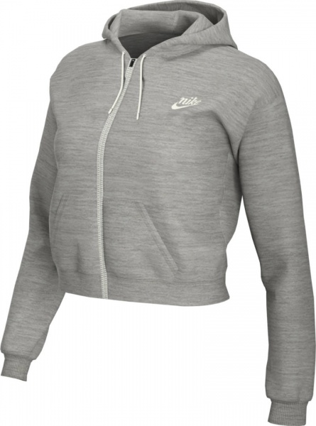 Джемпер Nike W NSW GYM VNTG HOODIE FZ CJ1694-063 р. L сірий