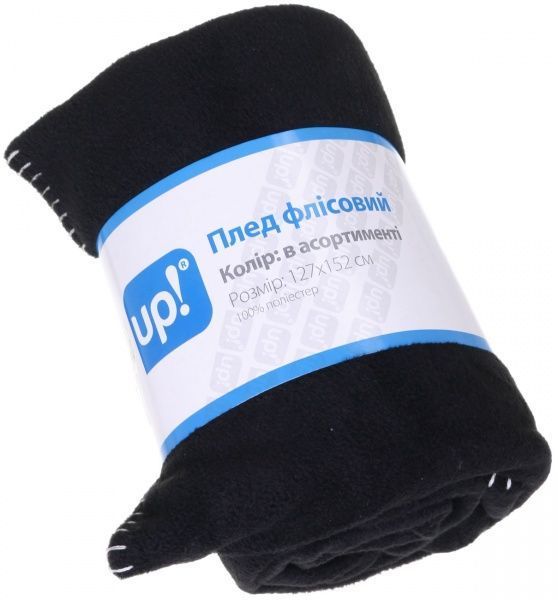Плед Polar флисовый 127x152 см в ассортименте UP! (Underprice) 