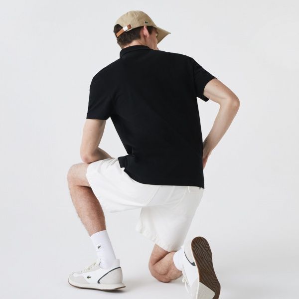 Поло Lacoste Men s S/S polo YH4801031 р.4 чорний