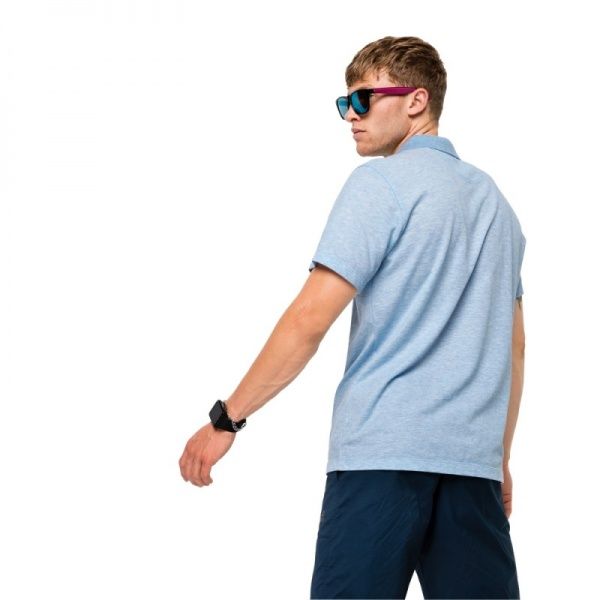 Поло Jack Wolfskin PIQUE POLO MEN 1804653-1261 р.2XL блакитний