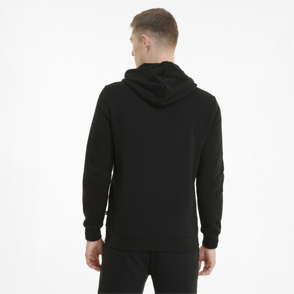 Джемпер Puma ESS Small Logo FZ Hoodie 58670201 р. L чорний
