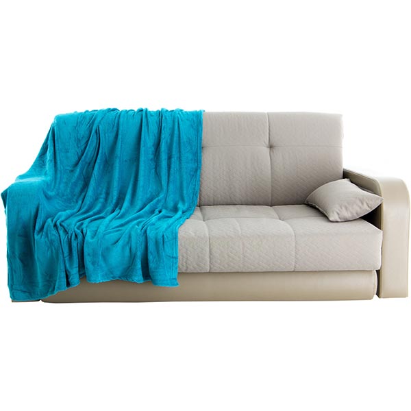 Плед микрофибра Underprice Бирюза темная 160x200 см