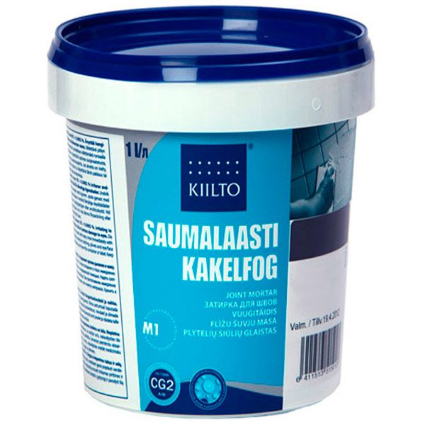 Фуга KIILTO Kesto 41 1 кг сірий