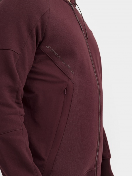 Джемпер 4F SWEATSHIRT M0770 4FAW22TSWSM0770-60S р. L коричневий