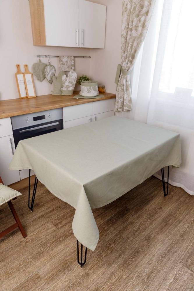 Скатерть Herbs Green 133x133 см La Nuit