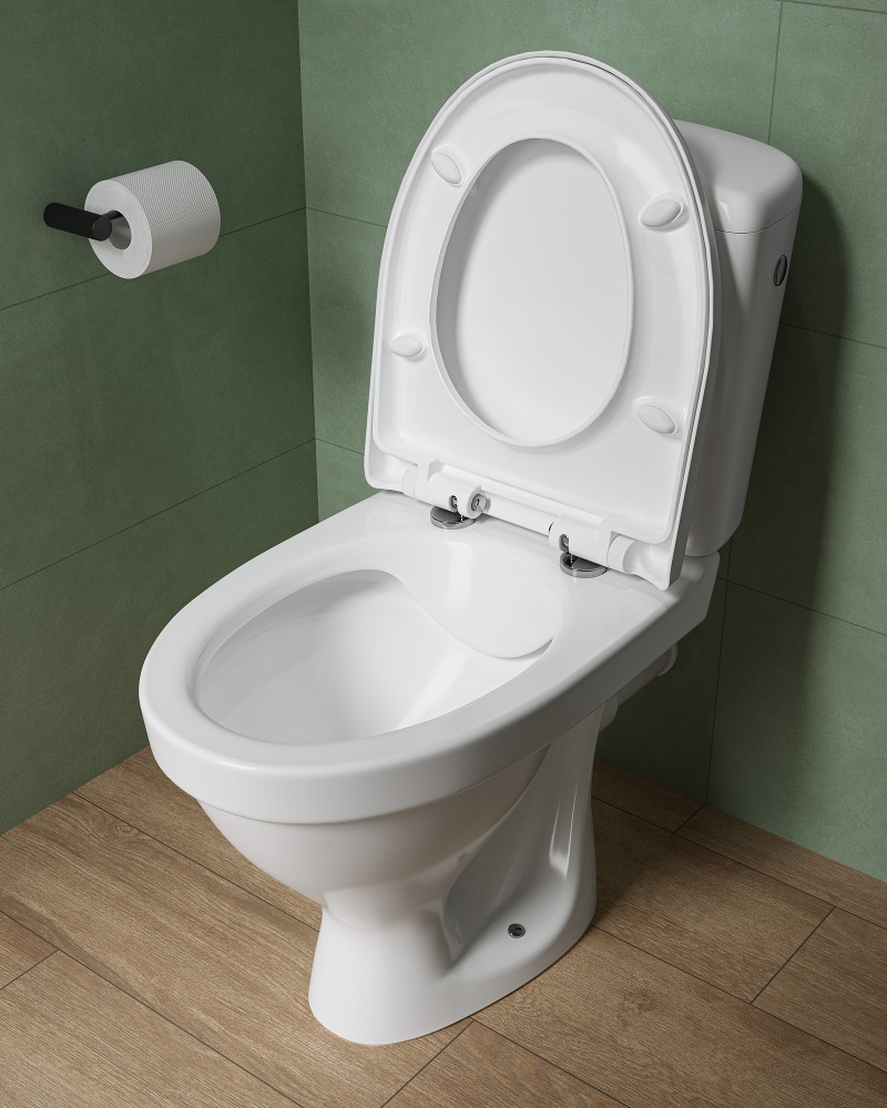 Унитаз-компакт Cersanit Mito 830 Eko II SimpleON 021 с бачком и сиденьем Soft Close дюропласт K44-127