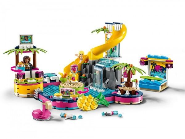 Конструктор LEGO Friends Вечеринка Андреа у бассейна 41374