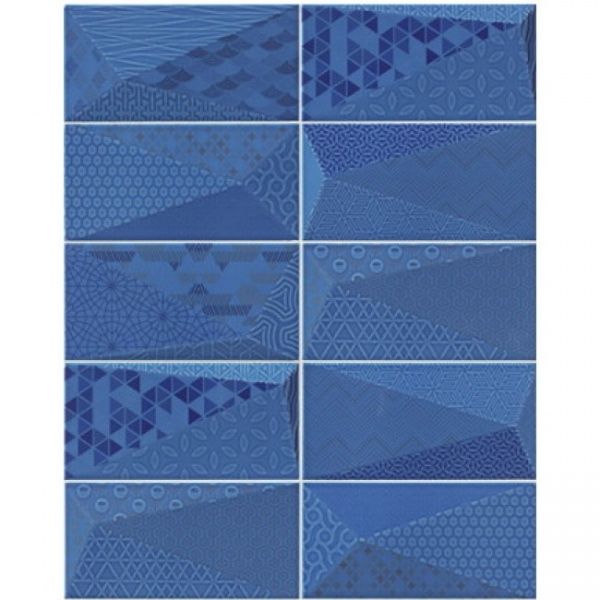 Плитка Mainzu Diamond Фенсі Сапфір 10x20 