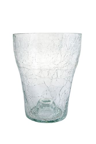 Кашпо для орхидей стеклянное 16,5 см круглый 2 л прозрачный 