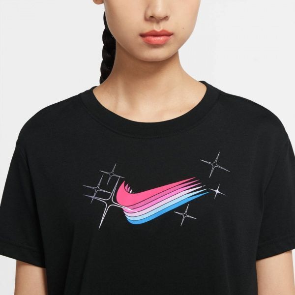 Футболка Nike W NK DRY DB TEE GODDESS 2 CROP CW6713-010 XS чорний