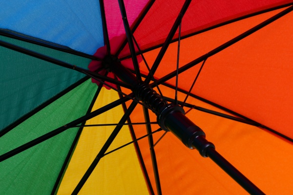 Зонт Susino Радуга полуавтомат разноцветный 21003 