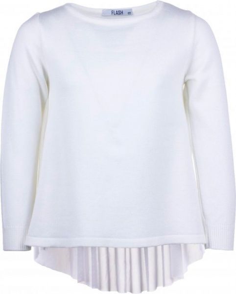 Джемпер детский для девочки FLASH ® р.128 молочный 19G017-4-1111 