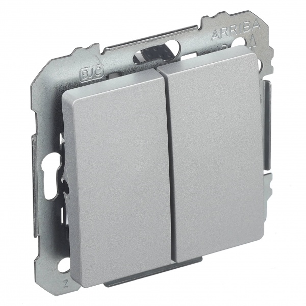 Выключатель Siemens Line IP20 алюминий 5TG62701AM00